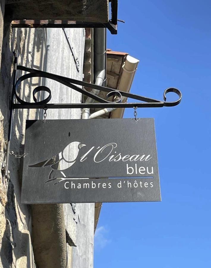 Bed and Breakfast L'Oiseau Bleu Peacock Roubia Exterior foto